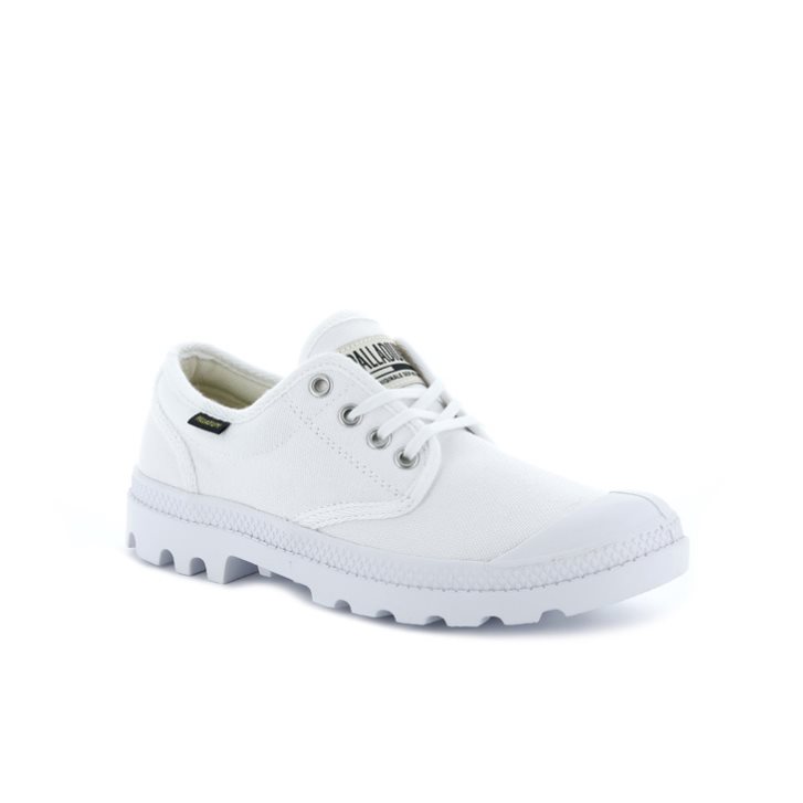 Pánské Oxfordky Palladium Pampa OX Originale Bílé | CZ IYF-24X